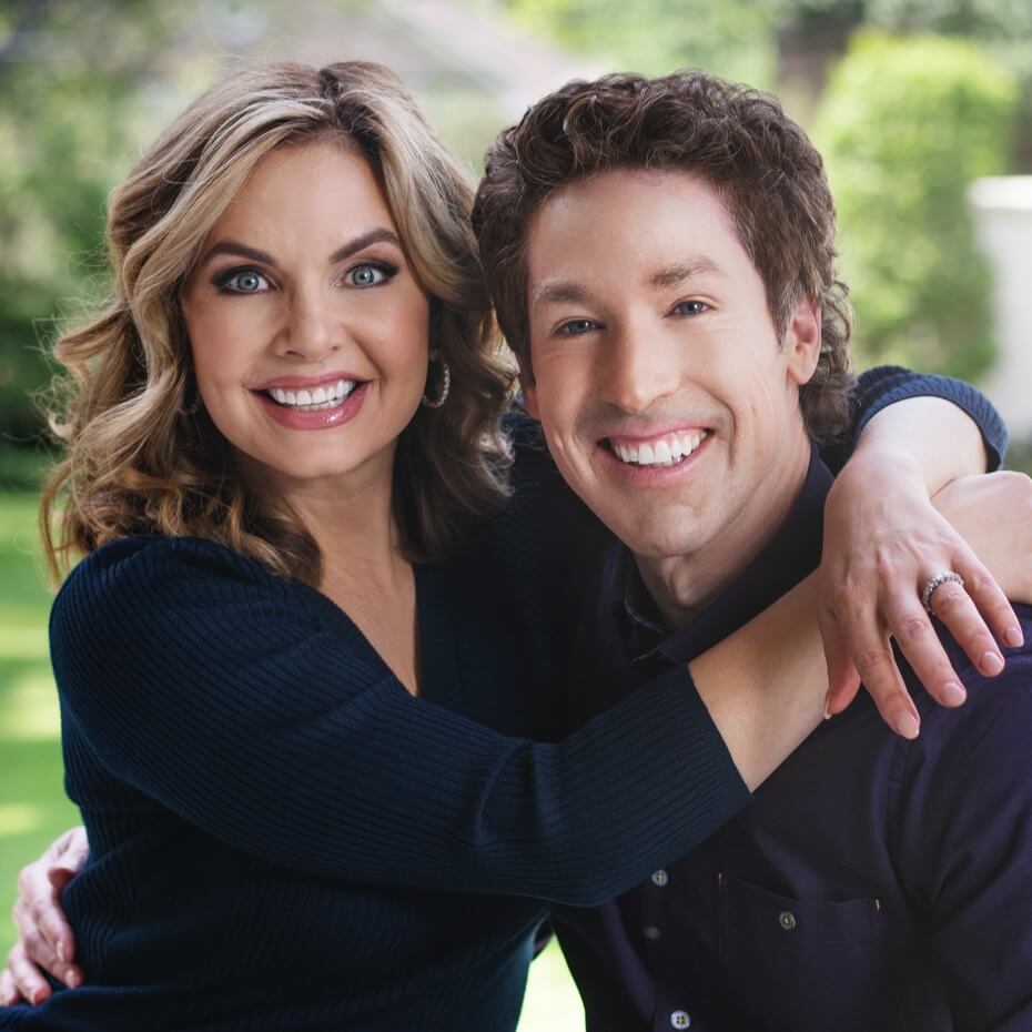 Joel and Victoria Osteen smiling