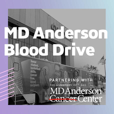 MD Anderson Blood Drive